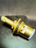 明哲 水龍頭閥芯單冷冷熱龍頭小水嘴咀黃銅陶瓷芯維修配件廣東閥芯7.7家裝建材衛浴配件家用通用尺寸 D2款正方向【不含螺絲和裝飾貼】 曬單實(shí)拍圖