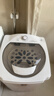 小鴨脫水機單脫水甩干機小型迷你單桶半自動(dòng)家用出租房宿舍甩干桶以舊換新 6.0KG灰不銹鋼款【不銹鋼脫水桶/藍光功能】 波輪 曬單實(shí)拍圖