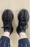 阿迪達斯男女鞋Yeezy380黑曜石椰子運動(dòng)跑步鞋FZ1270 42 曬單實(shí)拍圖