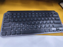羅技（Logitech）大師系列MX Keys Mini無(wú)線(xiàn)藍牙鍵盤(pán)充電辦公ipad Mac薄膜迷你妙控鍵盤(pán)智能背光type-c雙?？缙?9鍵 石墨黑（帶Bolt接收器） 曬單實(shí)拍圖
