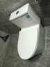 恒潔（HEGII）馬桶905 超旋風(fēng)雙漩沖水抗菌釉面虹吸式坐便器HC0905DT-305 曬單實(shí)拍圖