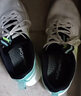 特步門(mén)店同款跑步鞋男鞋春夏新款透氣運動(dòng)鞋不悶腳減震回彈耐磨跑鞋女 帆白/熒光淺黃綠/澈青藍【男】 42 曬單實(shí)拍圖