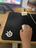 賽睿（SteelSeries）QcK Large(QcK+)游戲鼠標墊大號 donk同款鼠標墊游戲電競 fps順滑鼠標墊 CSGO/打瓦L號450*400*2mm 曬單實(shí)拍圖