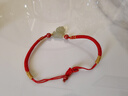 曼麗翠和田白玉立體生肖馬朱砂護身符轉運騏驥紅繩手鏈禮物附證書(shū) 曬單實(shí)拍圖