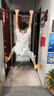 特步（XTEP）單杠室內引體向上家用兒童成人免打孔門(mén)上健身器材運動(dòng)吊桿 中款 曬單實(shí)拍圖