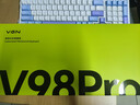 VGNV98Pro V3客制化機械鍵盤(pán)99鍵無(wú)線(xiàn)藍牙有線(xiàn)三模長(cháng)續航低延遲全鍵熱插拔電競游戲辦公 奶牛軸 海鹽 曬單實(shí)拍圖