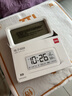 得力充電款電子智能鬧鐘背光大鬧鈴家用學(xué)生多功能溫濕度計大屏床頭鐘 開(kāi)學(xué)升學(xué)季必備 白 LE103A 曬單實(shí)拍圖