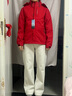 JEEP SPIRIT吉普沖鋒衣女單層薄款外套春秋季防風(fēng)防水戶(hù)外新款夾克登山服情侶 女-紅色 M -建議80-100斤 曬單實(shí)拍圖