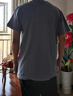 JEEP吉普短袖T恤男士夏季潮流休閑寬松打底衫百搭衣服男裝 深灰 L 曬單實(shí)拍圖