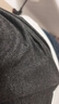 米婭琳 產(chǎn)后哺乳衣外出服秋裝喂奶上衣辣媽款春秋季外穿哺乳期T恤打底衫 深灰色 L（適合110-130斤） 曬單實(shí)拍圖