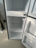 HYUNDAI（韓國現代）小冰箱迷你小型家用冷藏冷凍宿舍出租房辦公室雙開(kāi)門(mén)二門(mén)電冰箱節能省電 100L灰【租房神器+行業(yè)熱賣(mài)】 曬單實(shí)拍圖