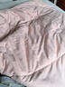 雅鹿全棉大豆纖維被子冬被雙人加厚8-10斤棉被單人宿舍6斤太空被冬季 A類(lèi)貢緞提花-豆沙【100%純棉面料】 150x200cm6斤冬被 曬單實(shí)拍圖