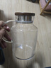 憶壺茶（YIHUTEA）涼水壺玻璃冷水壺耐高溫泡茶壺大容量果茶壺密封帶蓋子夏季喝水壺 【胡桃木蓋】北沐涼水壺1700ml 曬單實(shí)拍圖