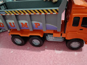 媽寶孖寶翻斗車(chē)玩具超大號卡車(chē)模型貨車(chē)兒童3-6歲2男孩可坐人工程汽車(chē)套裝 曬單實(shí)拍圖