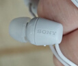 SONY索尼（SONY）IER-EX15C 有線(xiàn)耳機Type-C 入耳式耳機帶麥可通話(huà) 手機音樂(lè )耳機 白色 新年禮物 曬單實(shí)拍圖