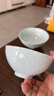 景德鎮（jdz）官方高溫陶瓷碗盤(pán)餐具影青瓷無(wú)鉛純色餐盤(pán)飯碗碟高檔喬遷搬家禮物 影青-4.5英寸飯碗（兩只裝） 曬單實(shí)拍圖
