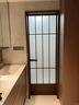 沃庭胡桃木色衛生間門(mén)中古風(fēng)廁所門(mén)鈦鎂合金玻璃浴室門(mén)新中式復古風(fēng)洗手間門(mén)宋氏美學(xué)室內平開(kāi)門(mén) 極簡(jiǎn)款（單包門(mén)套） 曬單實(shí)拍圖