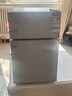 榮事達（Royalstar）小冰箱小型家用出租房雙門(mén)一級能效宿舍冷藏冷凍兩用節能電冰箱 38A122【一級能效】【三天不到1度電】銀 曬單實(shí)拍圖