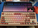 黑峽谷（Hyeku）Q3pro87鍵三模無(wú)線(xiàn)藍牙客制化機械鍵盤(pán)熱插拔gasket結構電競游戲辦公鍵盤(pán)RGB桃絨絨凱華BOX紅軸 曬單實(shí)拍圖