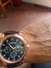 正品男士手表高檔休閑石英表簡(jiǎn)約氣質(zhì)男表皮帶高顏值羅馬時(shí)尚腕表 黑色運動(dòng)款 曬單實(shí)拍圖