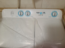 海爾（Haier）半自動(dòng)雙桶雙缸洗衣機 12KG大容量  強力去污洗大件 一級能效家電國家補貼以舊換新 XPB120-81D2 曬單實(shí)拍圖