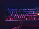 邁從（MCHOSE）G87 V2旋鈕無(wú)線(xiàn)機械鍵盤(pán)電競游戲客制化有線(xiàn)/藍牙三模87鍵配列g(shù)asket結構全鍵熱插拔筆記本辦公 G87 V2 黑莓粉漸變側刻 快金軸 曬單實(shí)拍圖