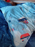 水星兒童被套單件  A類(lèi)陽(yáng)光全棉舒適面料秋冬 居家宿舍被罩床上用品 【100%棉/母嬰A類(lèi)】小海船被套 150cm*210cm 曬單實(shí)拍圖