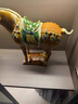 莫尼森（MOREISAN）唐三彩馬到成功馬擺件工藝品辦公室玄關(guān)裝飾品擺件送朋友送客戶(hù) 中號國禮馬黃色精美禮盒裝 曬單實(shí)拍圖