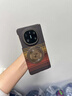 蕊松適用華為matex6手機殼新款折疊屏X5典藏版中軸保護套碳纖維紋旋轉磁吸支架超薄防摔男女x7高級商務(wù) 日落款【中軸保護】旋轉磁吸支架 華為matex6 曬單實(shí)拍圖