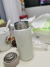 蘇泊爾（SUPOR）保溫杯迷你316L不銹鋼水杯男女士便攜口袋杯兒童學(xué)生小杯子 珍珠白200ML 曬單實(shí)拍圖