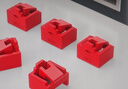 維智控網(wǎng)口鎖 rj45網(wǎng)口封堵塞 防塵塞 工控機交換機路由器網(wǎng)線(xiàn)口堵頭保護防盜插拔 紅色【內嵌式/RJ45接口通用】 網(wǎng)口鎖（1000個(gè)+10把工具） 曬單實(shí)拍圖