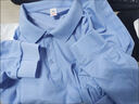 大碼長(cháng)袖POLO衫男士秋季百搭純色休閑翻領(lǐng)長(cháng)袖T恤商務(wù)打底衫上衣 【工廠(chǎng)直銷(xiāo)清倉撿漏】淺藍色 2XL 建議體重135-145斤可穿 曬單實(shí)拍圖