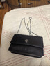 Tory Burch 湯麗柏琦 KIRA 迷你手提斜挎包TB 179180 黑色 001 OS 曬單實(shí)拍圖