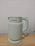 九陽(yáng)（Joyoung）熱水壺燒水壺電熱水壺 雙層壺體 304不銹鋼 1.5L家用0膠水電水壺 K15FD-W112 曬單實(shí)拍圖