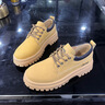 Jeep吉普馬丁靴男春季新款低幫英倫風(fēng)潮流休閑皮鞋防滑工裝大黃靴子男 土黃【四季款】 標準運動(dòng)鞋碼 41 曬單實(shí)拍圖