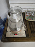 益茶福全自動(dòng)上水電熱水壺底部上水嵌入式茶臺功夫茶燒水壺飲水燒水一體機抽水玻璃煮茶壺保溫泡茶壺 SQ-008金色玻璃套裝 1L 曬單實(shí)拍圖