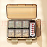 維簡(jiǎn)藥盒一周七天藥品便攜式吃藥提醒大容量隨身維生素魚(yú)油分裝 曬單實(shí)拍圖