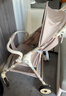 飛鴿嬰兒口袋推車(chē)遛娃神器寶寶輕便折疊可登機旅行推車(chē)可坐可推0-6歲 奶咖色【可坐可躺+折疊遮陽(yáng)棚】 兒童周歲生日新年禮物 曬單實(shí)拍圖
