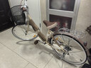 邦德·富士達 自行車(chē)女式24/26寸學(xué)生成人城市通勤復古淑女單速/7級變速買(mǎi)菜車(chē) 26寸鋁架7速 奶咖色 曬單實(shí)拍圖