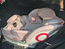 貓頭鷹盧娜2兒童安全座椅0-7-12歲汽車(chē)用可360度旋轉可坐可躺I-SIZE認證 新法規-盧娜2pink粉 曬單實(shí)拍圖