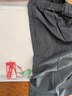 貓人莫代爾睡衣睡褲男短褲棉柔透氣可外穿沙灘休閑褲深灰XL 曬單實(shí)拍圖