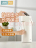 UKA按壓式保溫水壺玻璃內膽熱水瓶氣壓式保溫瓶家用暖壺大容量 白色 曬單實(shí)拍圖
