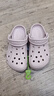 CROCS卡駱馳洞洞鞋貝雅洞洞鞋輕便運動(dòng)鞋耐磨一腳蹬拖鞋休閑鞋|10126 裸粉-6PI 36 /37(220mm) 曬單實(shí)拍圖