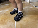 泰蘭尼斯童鞋夏季新款包頭防踢男女童透氣沙灘露營(yíng)鞋運動(dòng)防滑軟底兒童涼鞋 黑色 26 適合腳長(cháng)16.0cm 曬單實(shí)拍圖