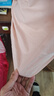 都市麗人100%純棉睡衣套裝女款2025年春秋季純色大碼家居服兩件套 粉色 純棉款 L 建議100-120斤 曬單實(shí)拍圖