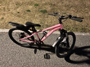 途銳達兒童山地自行車(chē)8-12歲大童男女孩變速單車(chē)小學(xué)生24寸雙碟剎腳踏車(chē) MTS050【元氣粉】 22寸【單速】 曬單實(shí)拍圖