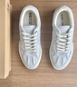 安踏（ANTA）【凱里·歐文同款】HELA TRIBE丨踹步鞋情侶板鞋籃球鞋文化鞋男女 淺灰243-3 (男女款) 43 (男9.5碼) 曬單實(shí)拍圖