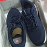 足力健中老年健步輕便軟底送爸爸休閑散步鞋2431369J藍-男 44 曬單實(shí)拍圖