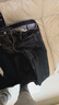 百斯盾棉柔牛仔褲男2025冬季新款親膚暖柔透氣經(jīng)典休閑百搭輕彈力歐版褲 深黑色-YD3Y0655501 30 2.3尺/175/74A) 曬單實(shí)拍圖