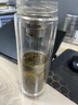 富光玻璃杯雙層 帶茶隔大容量隔熱茶杯高檔商務(wù)泡茶車(chē)載水杯透明杯子 曬單實(shí)拍圖